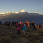 Sunrise Over Dhaulagiri From Poon Hill