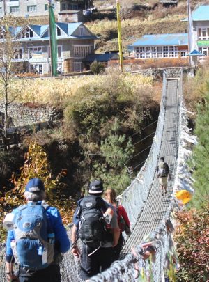 trekking in Nepal with Up To himalaya