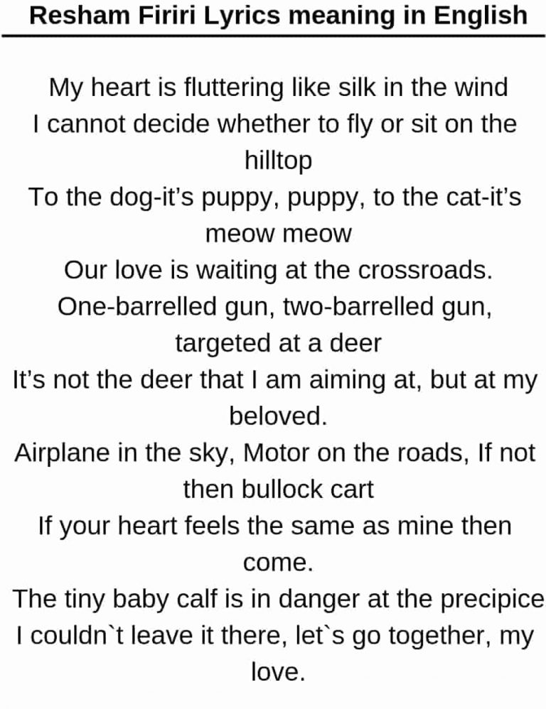 Resham Firiri Lyrics All Versions Included! Learn It Now Up To Himalaya