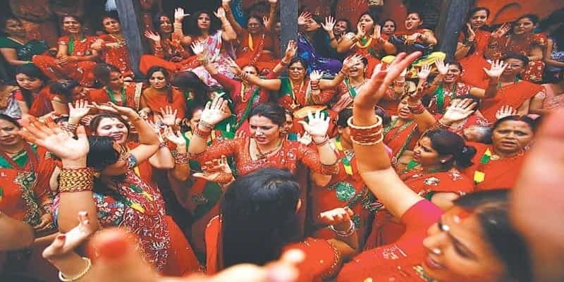 Teej Festival of womens in Nepal