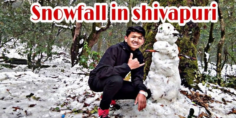 snowfall in Shivapuri